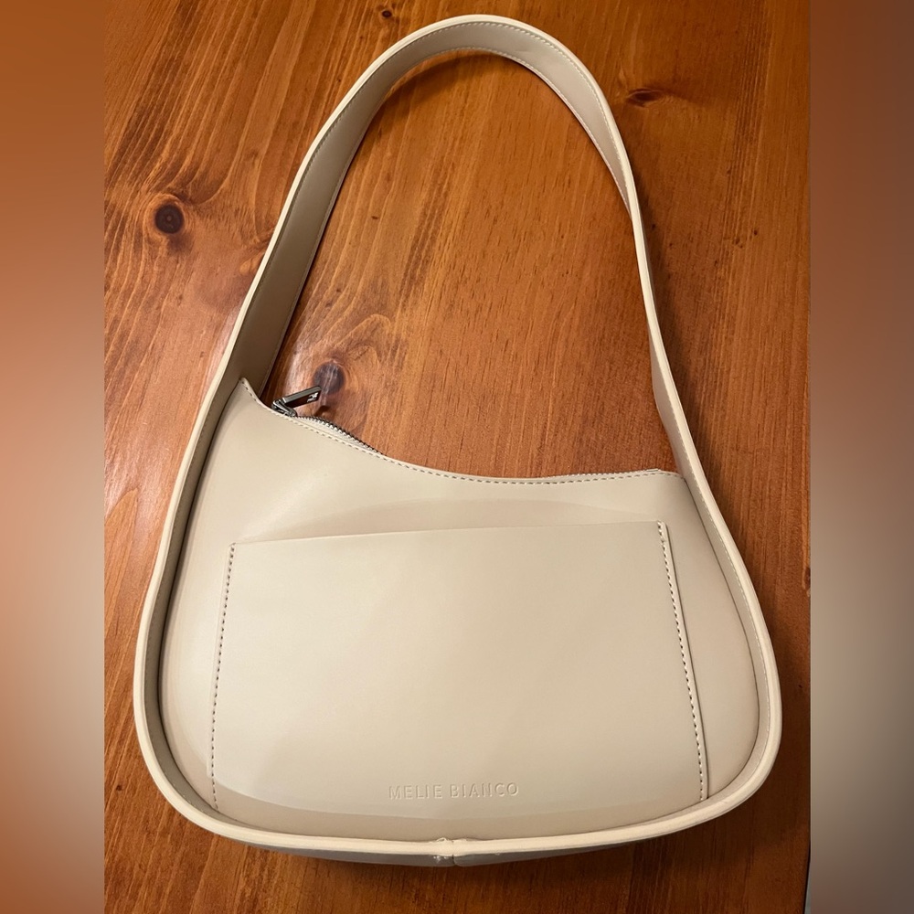 Melie Bianco Cream Shoulder Bag-Anthropologie